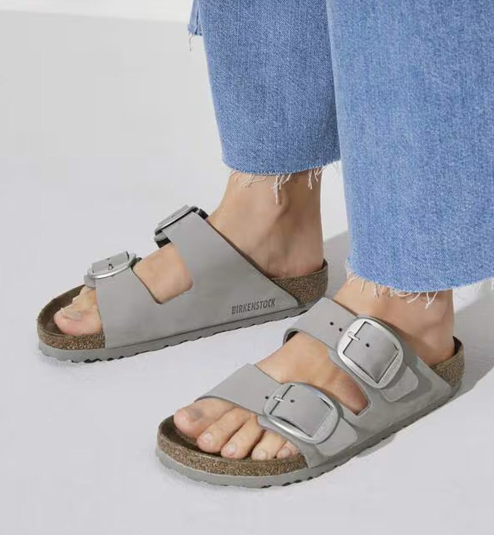 Birkenstock Arizona big buckle dove gray
